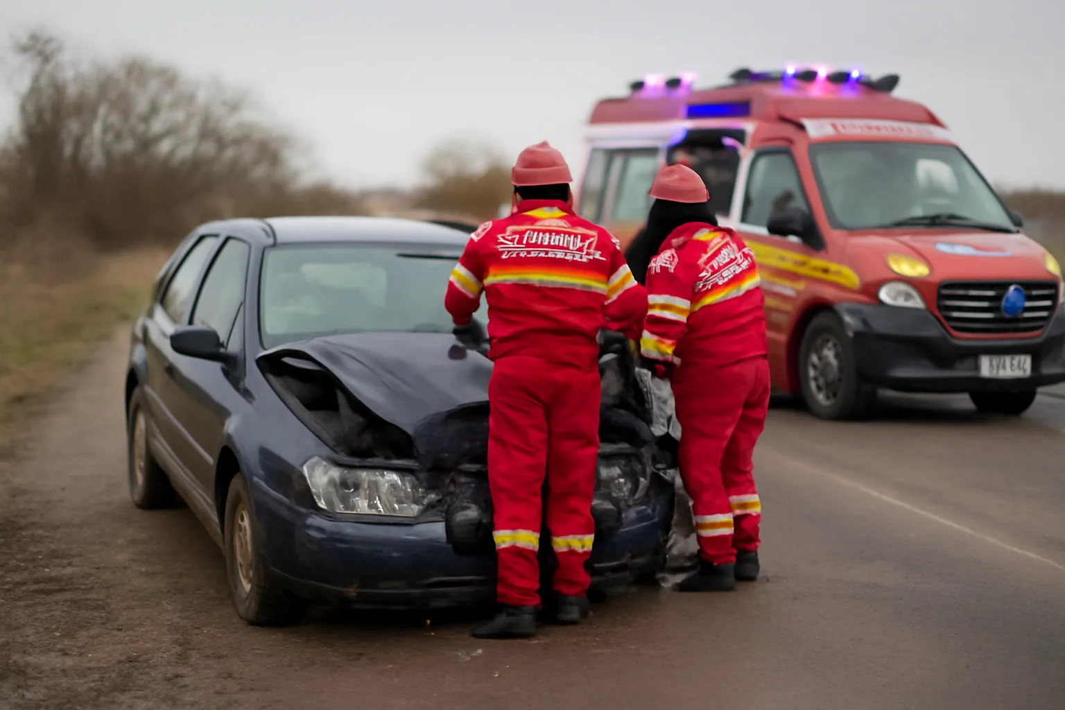 Accident la Balabancea: un mort, un rănit