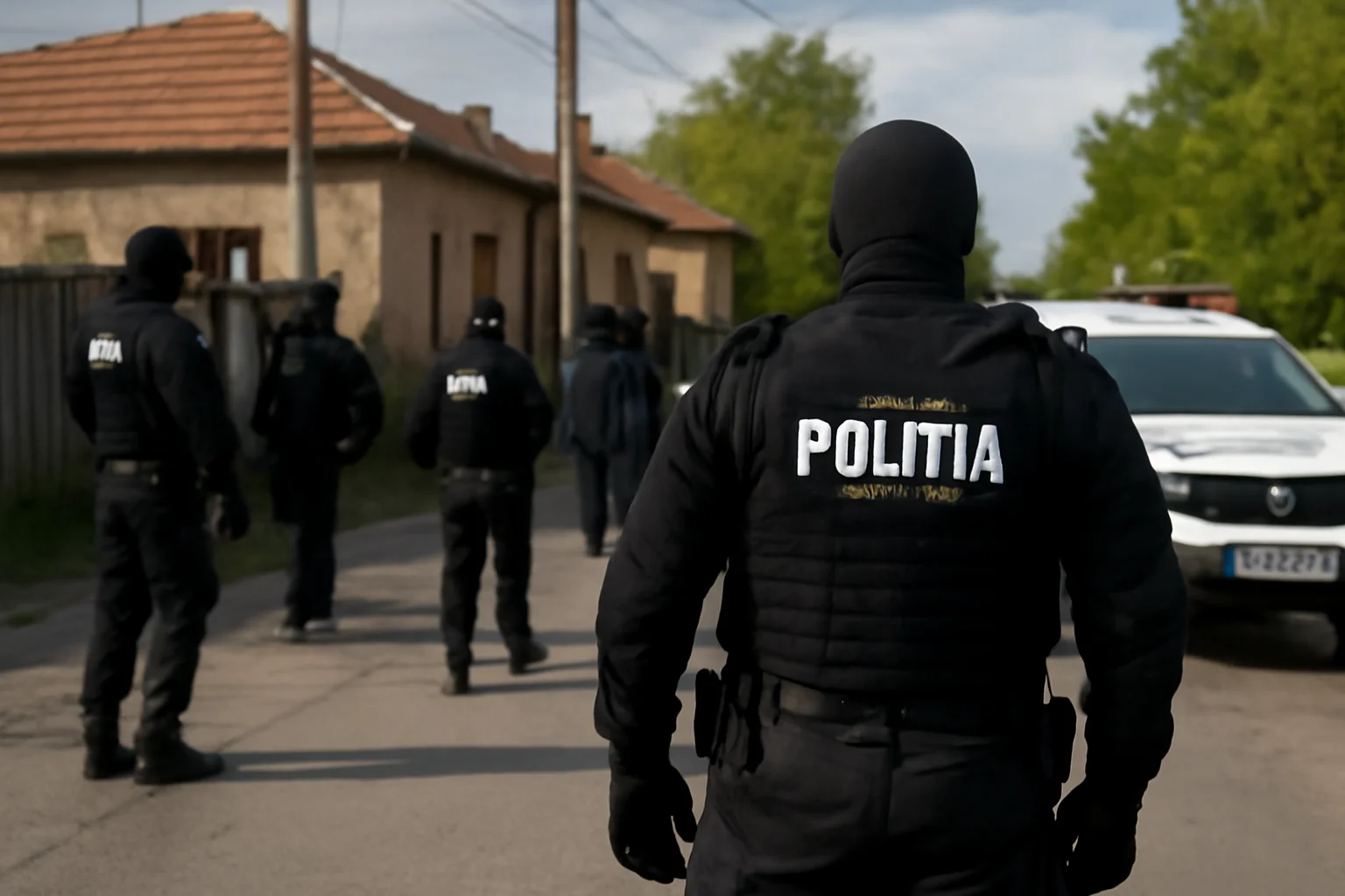 Acțiune amplă a poliției în Babadag, județul Tulcea, pentru prevenirea infracționalității