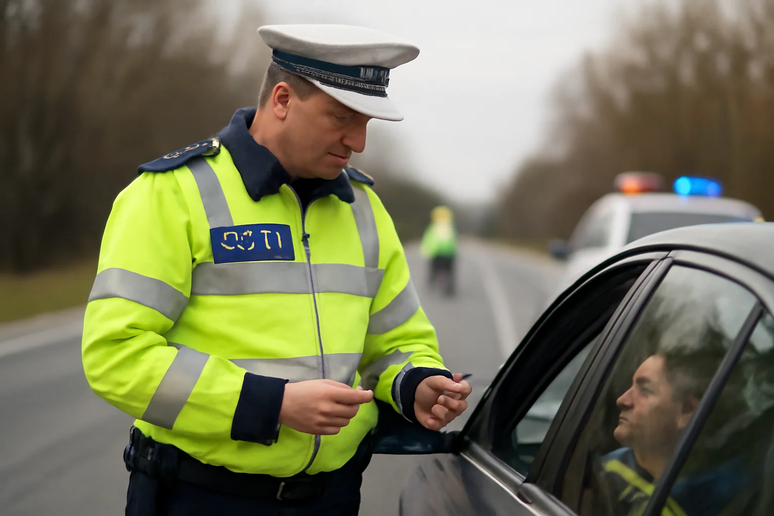 Acțiune comună a polițiștilor rutieri în Tulcea și Constanța pentru verificarea șoferilor
