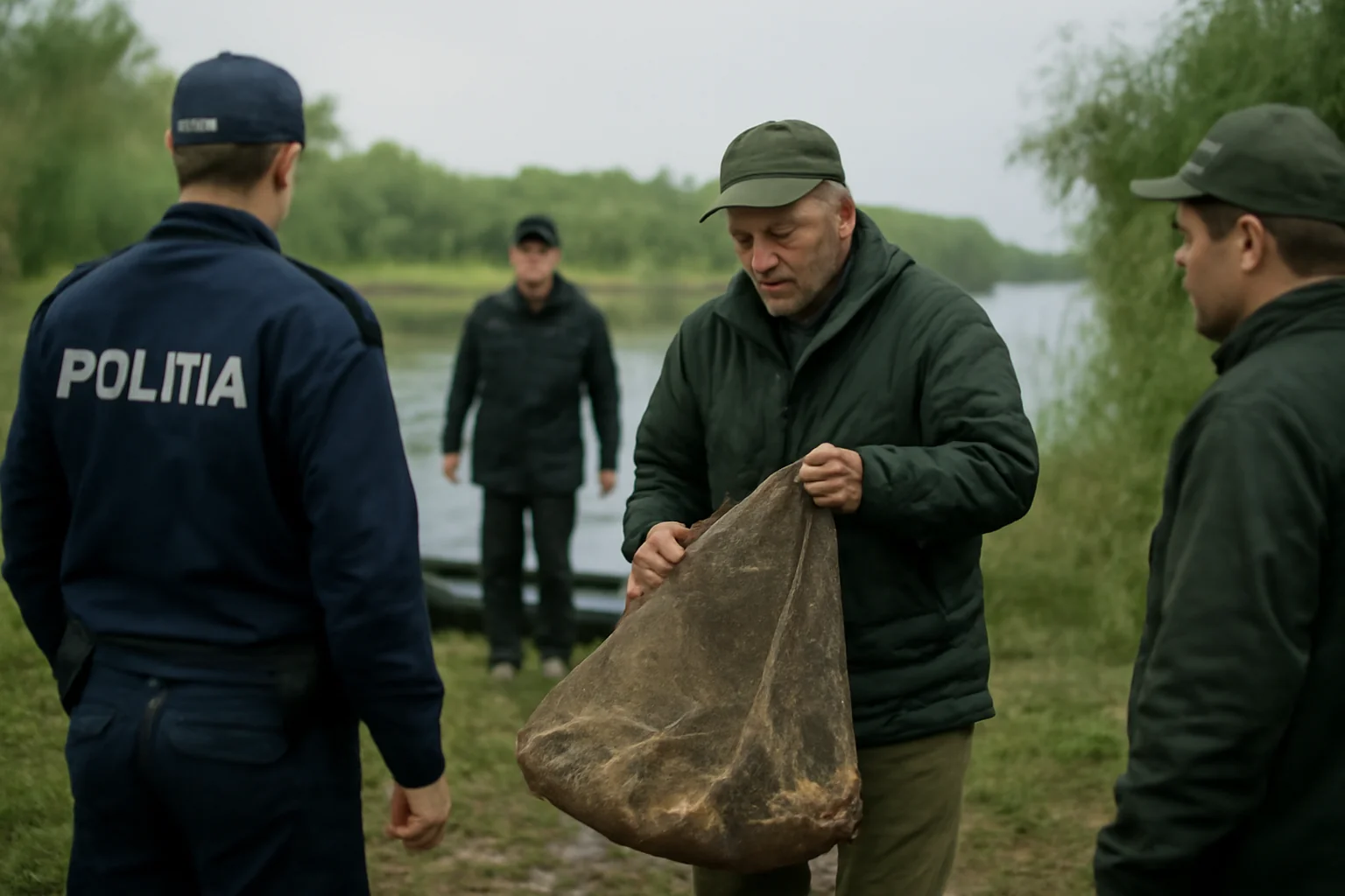 Acțiuni ale polițiștilor din Tulcea împotriva braconajului piscicol în Delta Dunării