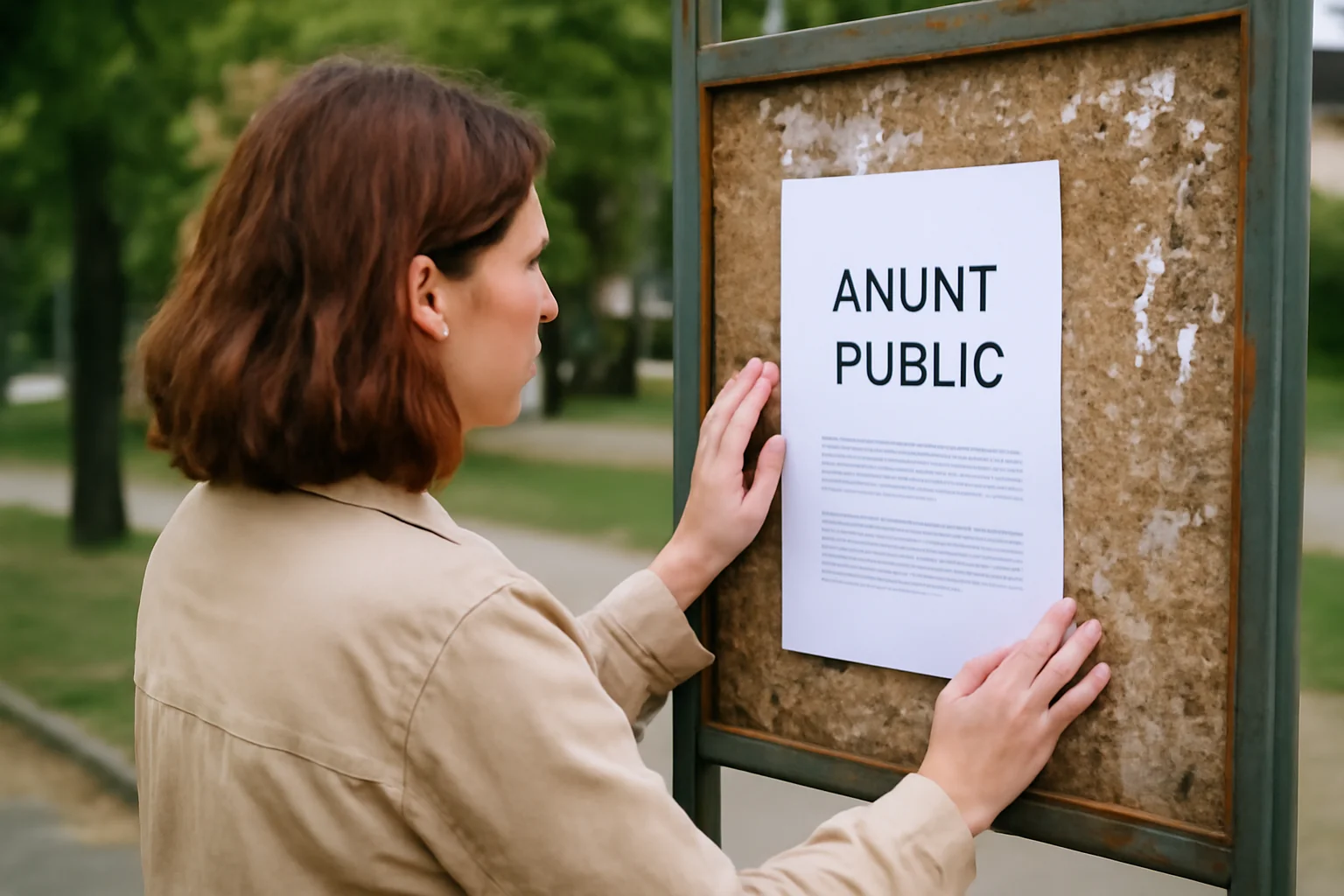 Anunț Public Important pentru Comunitatea Locală
