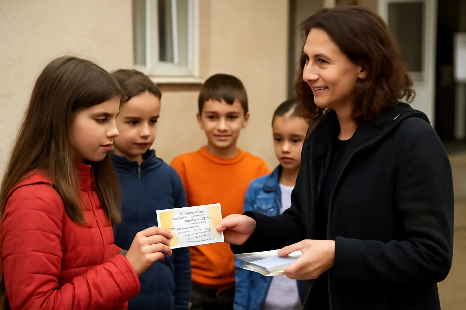 Asociația Culturală Gasser a oferit vouchere pentru materiale de pictură elevilor din Sulina prin campania Dăruiește Culoare