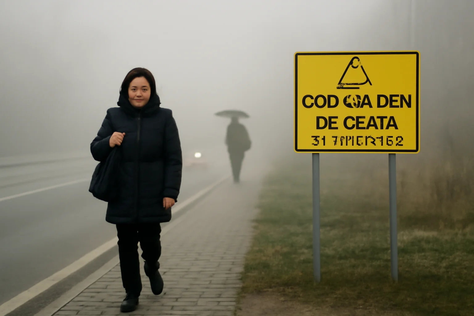 Avertizare meteo de ceață pentru județul Tulcea, valabilă în dimineața zilei de 13 februarie