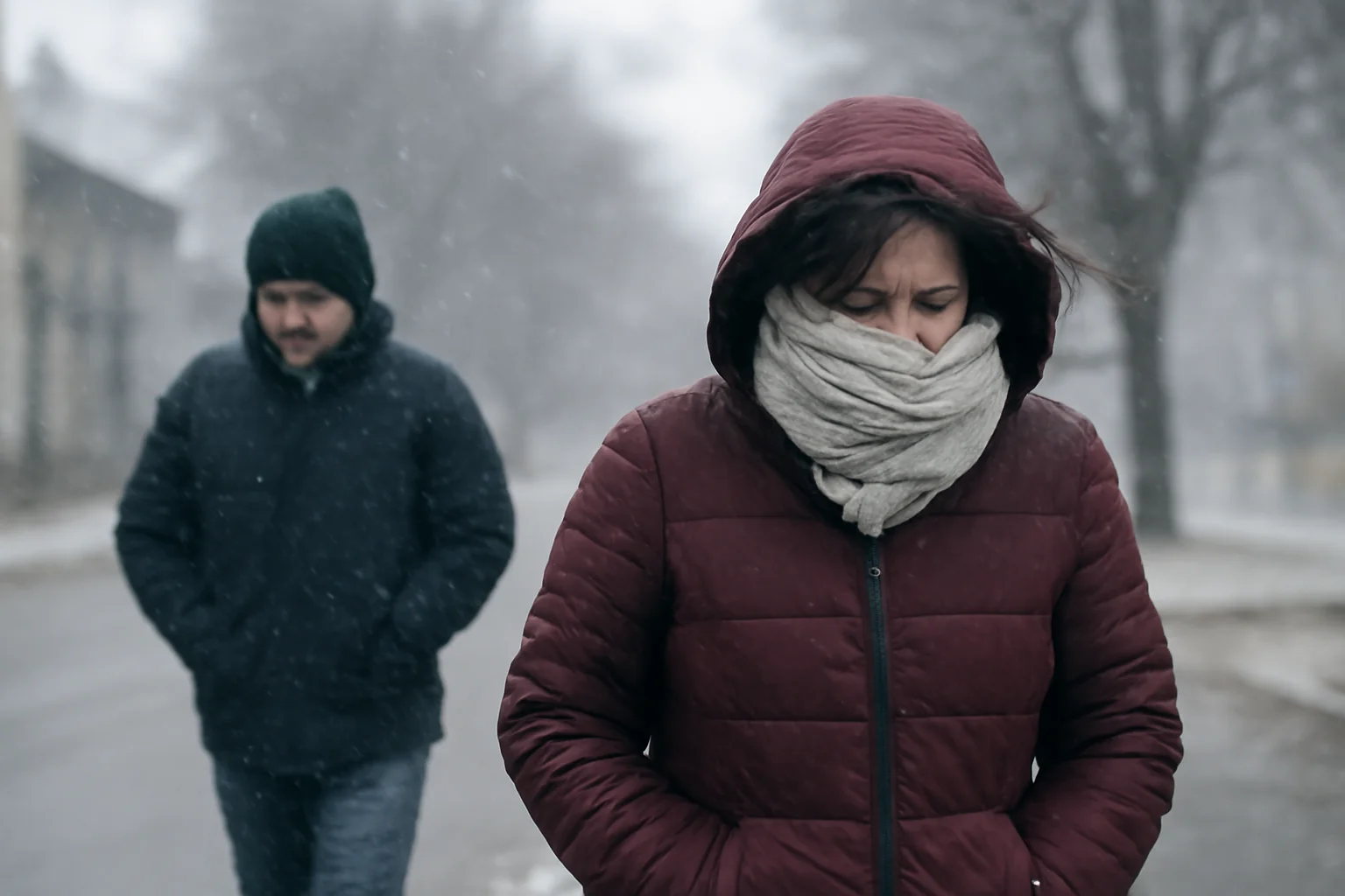 Avertizare meteo de vreme geroasă și vânt puternic pentru Tulcea, emisă de ANM