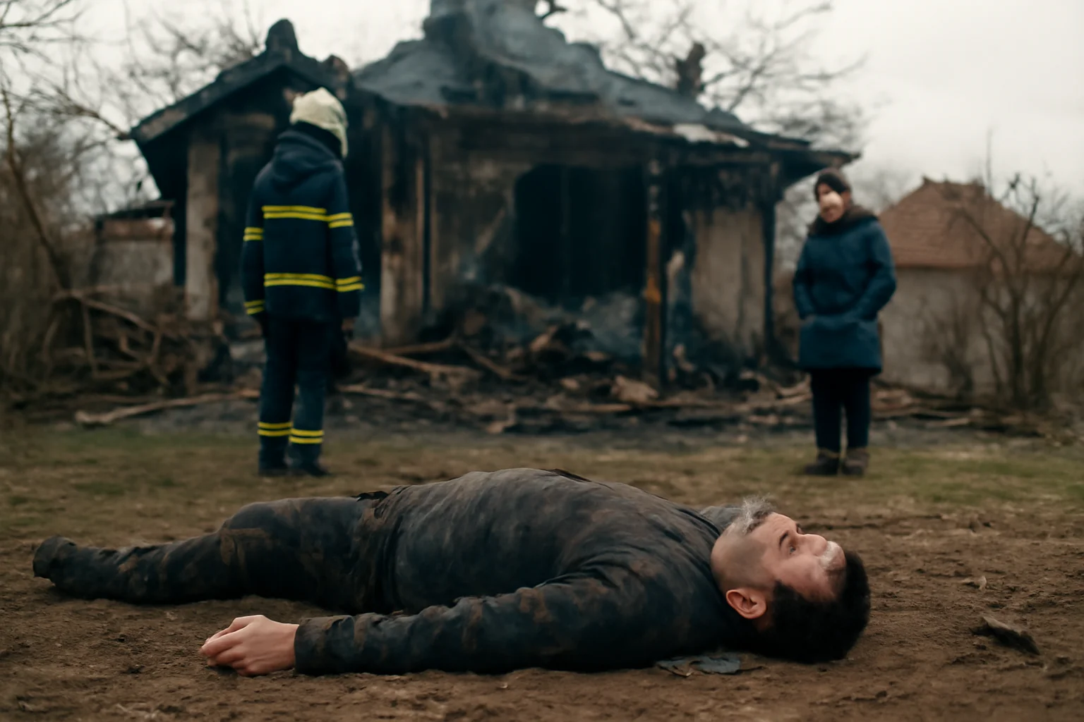 Bărbat de 61 de ani găsit mort într-un incendiu de locuință la Frecăţei, județul Tulcea