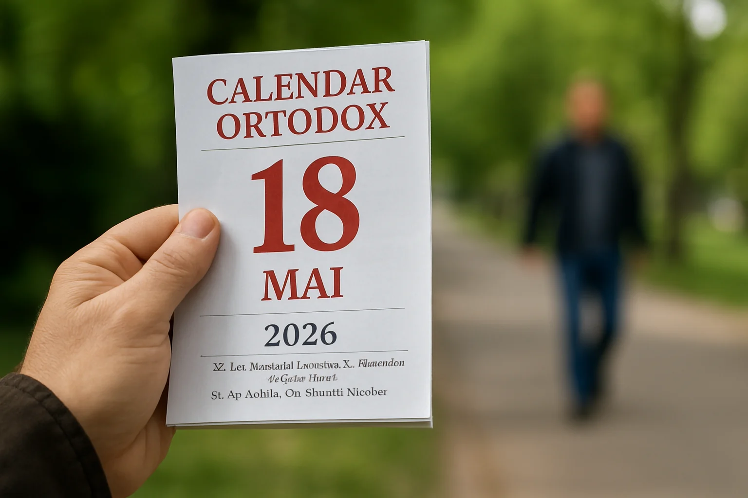 Calendar ortodox – 2026-05-18