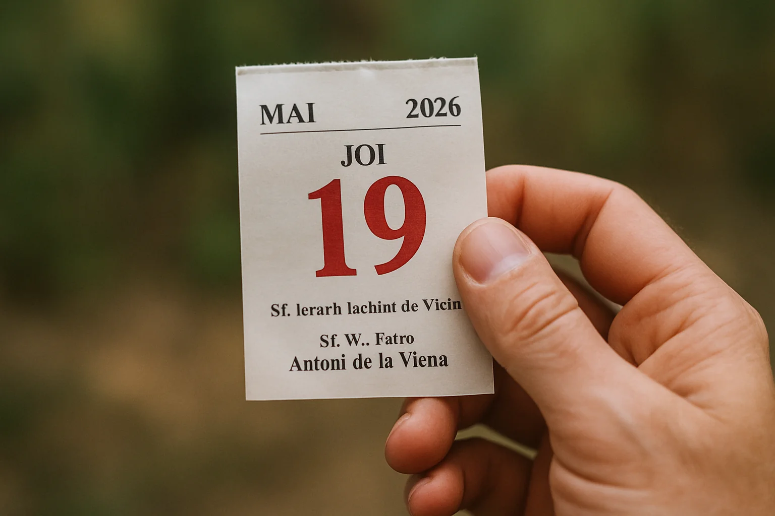 Calendar ortodox – 2026-05-19