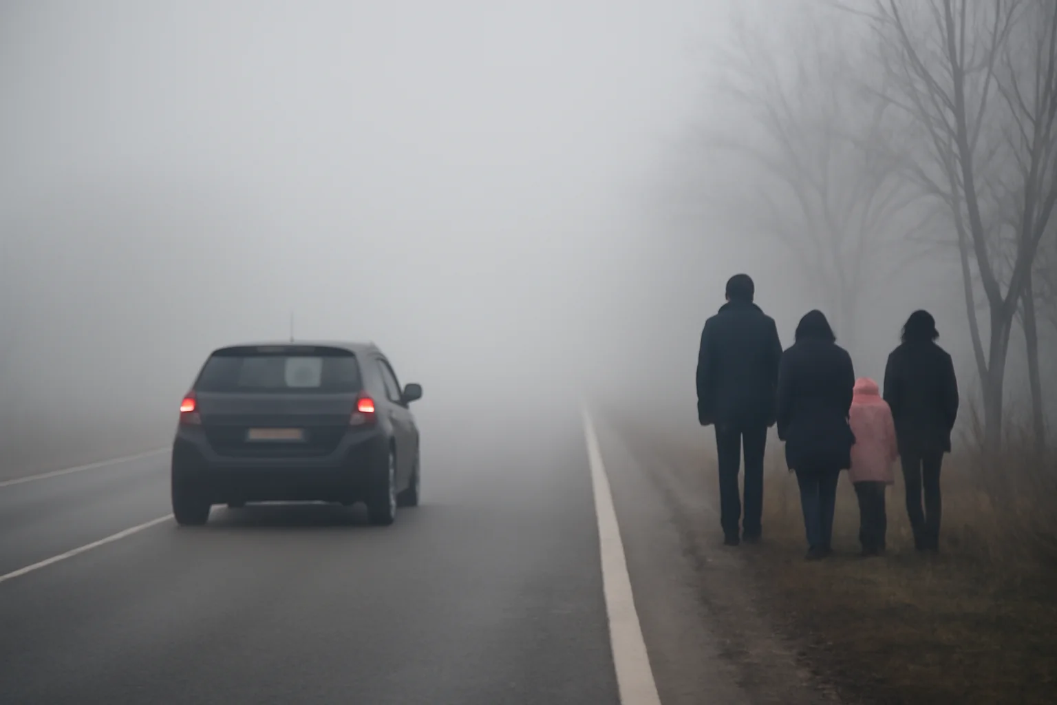 Ceață densă pe șosele în Tulcea: avertizare INFOTRAFIC pentru șoferi