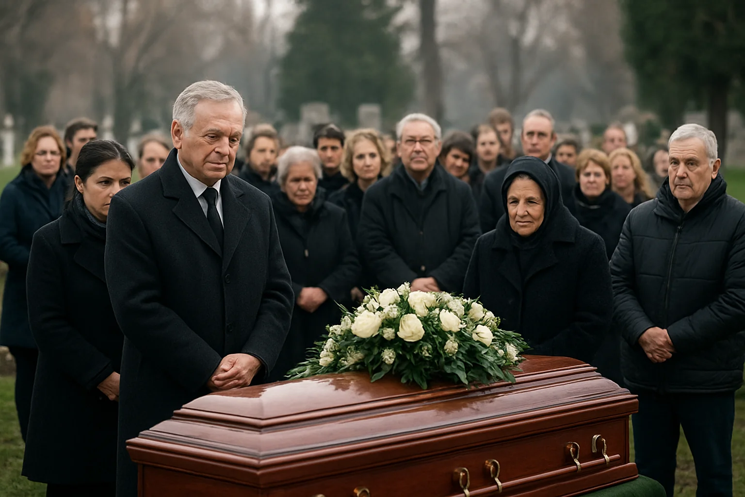 Ceremonii funerare pentru fostul primar Mihai Nicolae