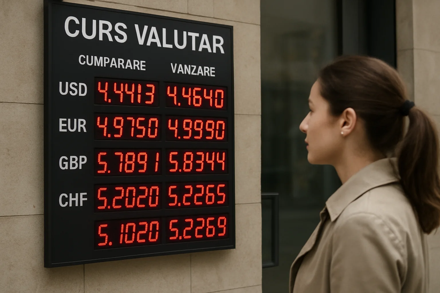 Curs valutar azi (BNR) – 2026-03-24