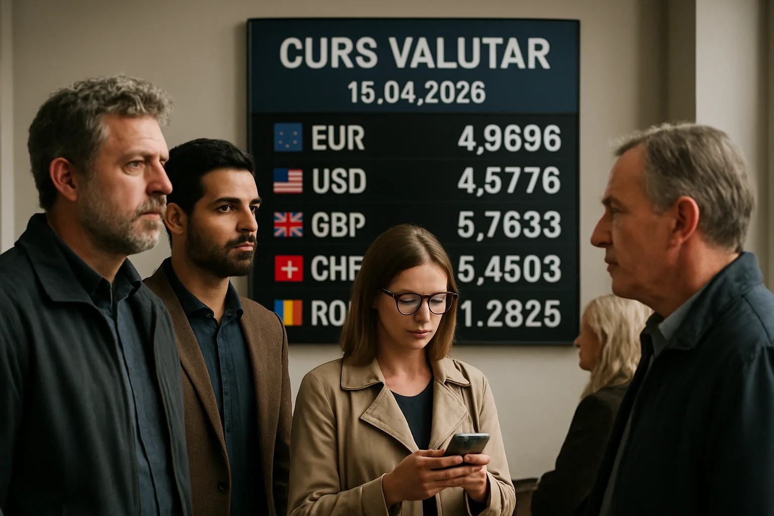 Curs valutar azi (BNR) – 2026-04-15