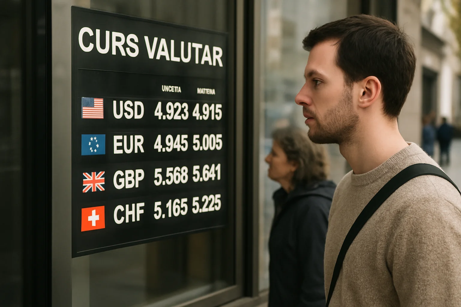 Curs valutar azi (BNR) – 2026-04-22