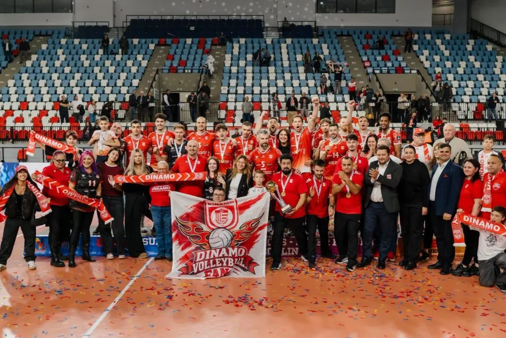 Supercupa masculină de volei rămâne la Dinamo, după finala de la Tulcea