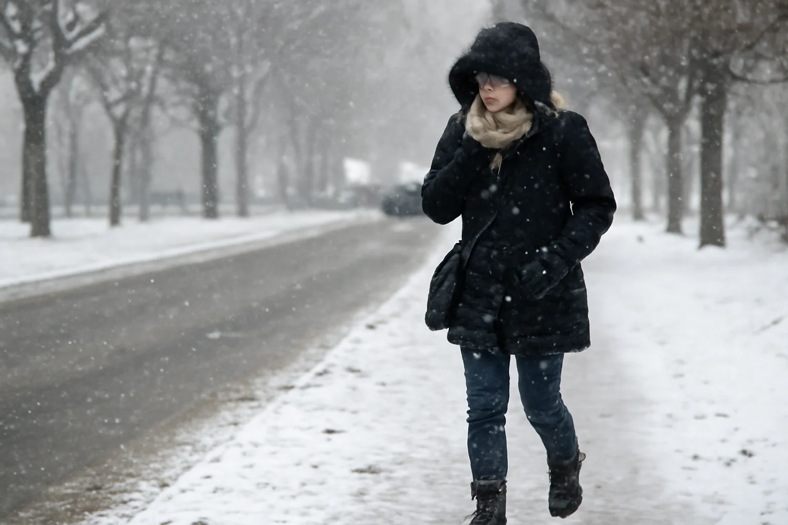 Informare meteo pentru Tulcea: ninsori, polei și vânt puternic anunțate în Dobrogea