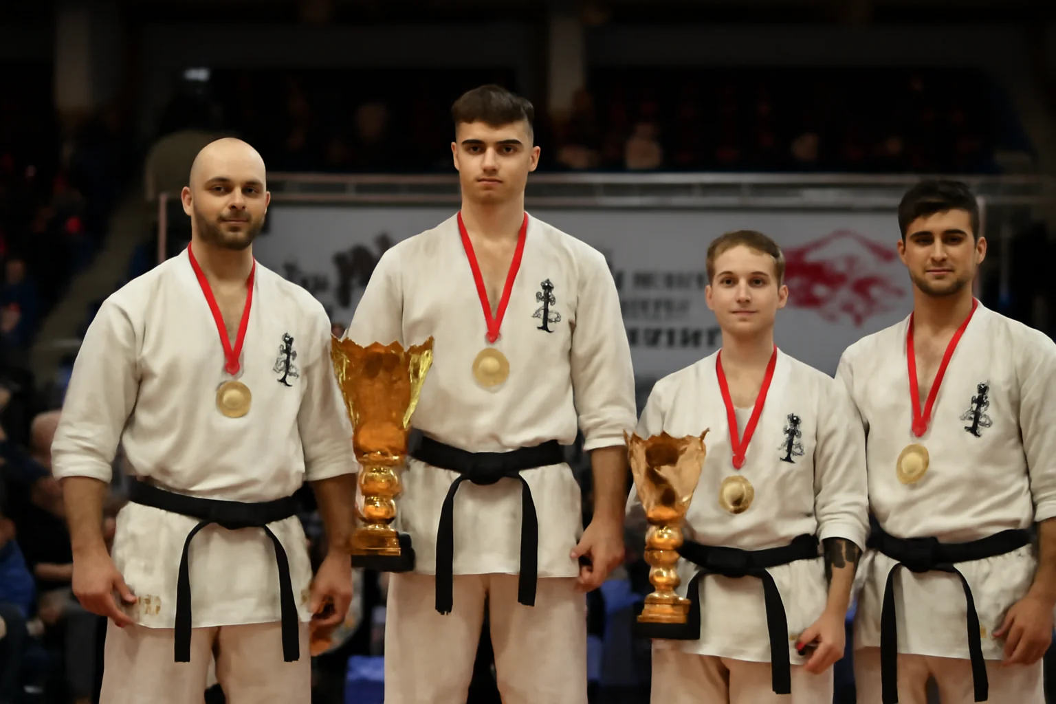 Luptătorii de la Nippon Budo Sport Tulcea pe podium la Campionatul Mondial Kyokushin WKB