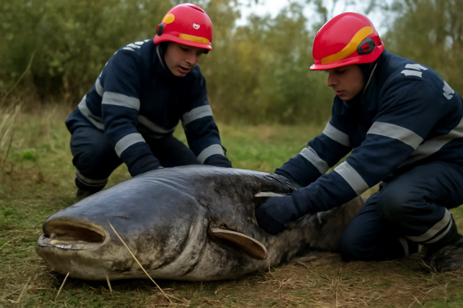 Pasăre protejată salvată pe o stradă din Tulcea și eliberată ulterior în natură
