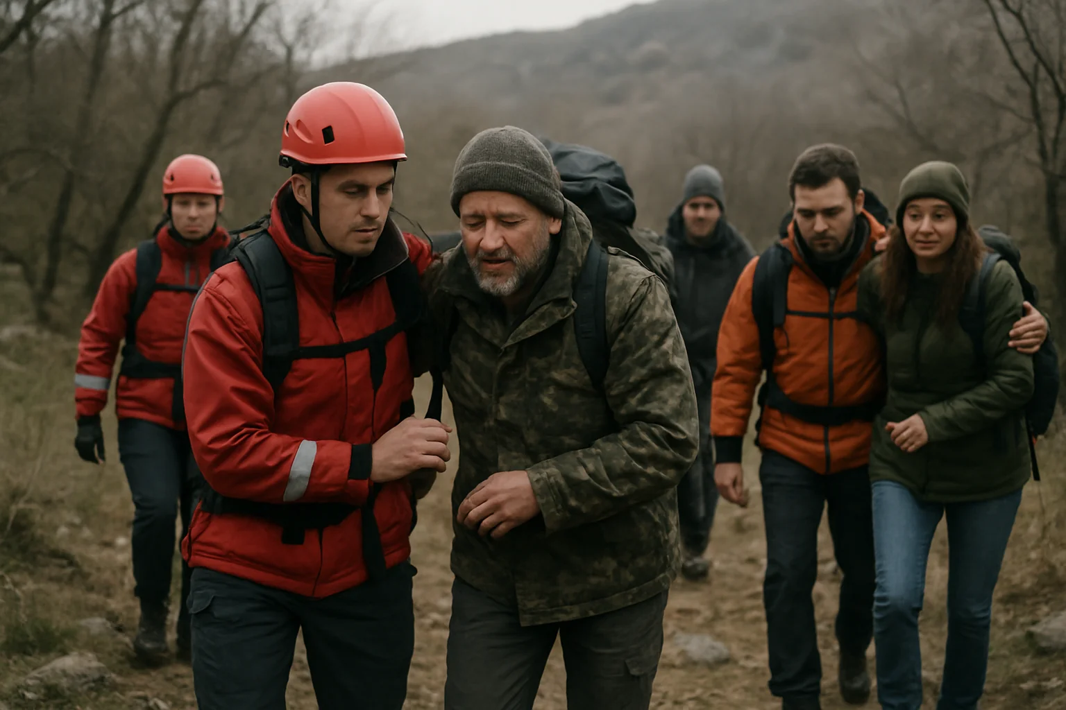 Patru persoane salvate după ce s-au rătăcit în Munții Măcinului