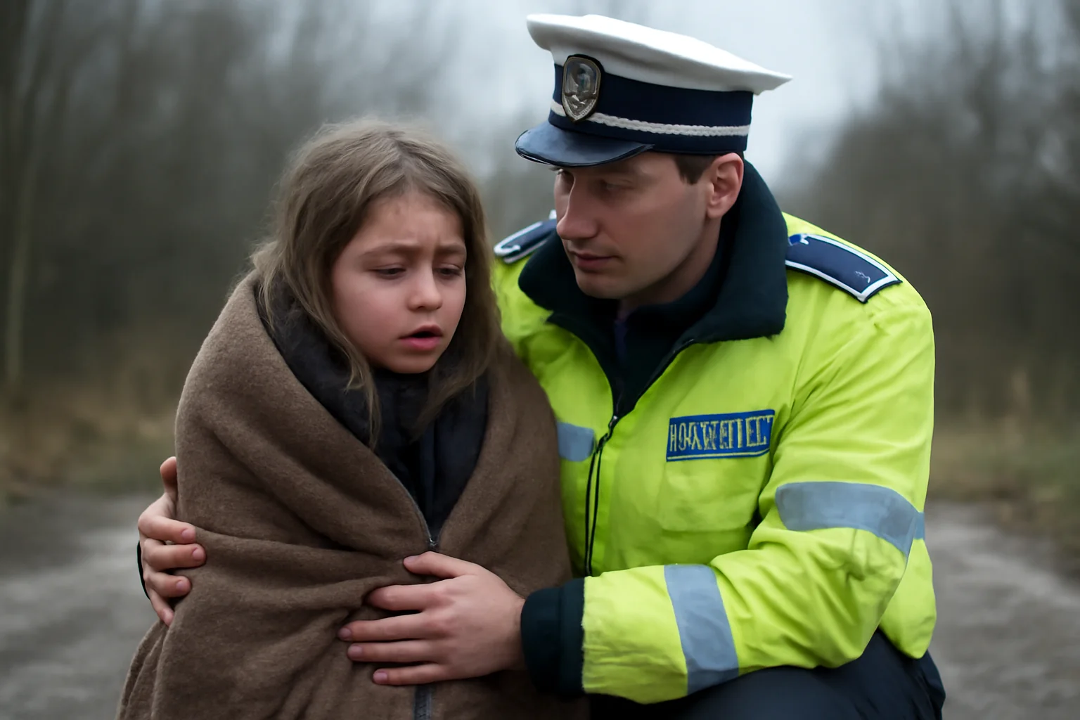 Polițistul a salvat un copil aflat în hipotermie imediat