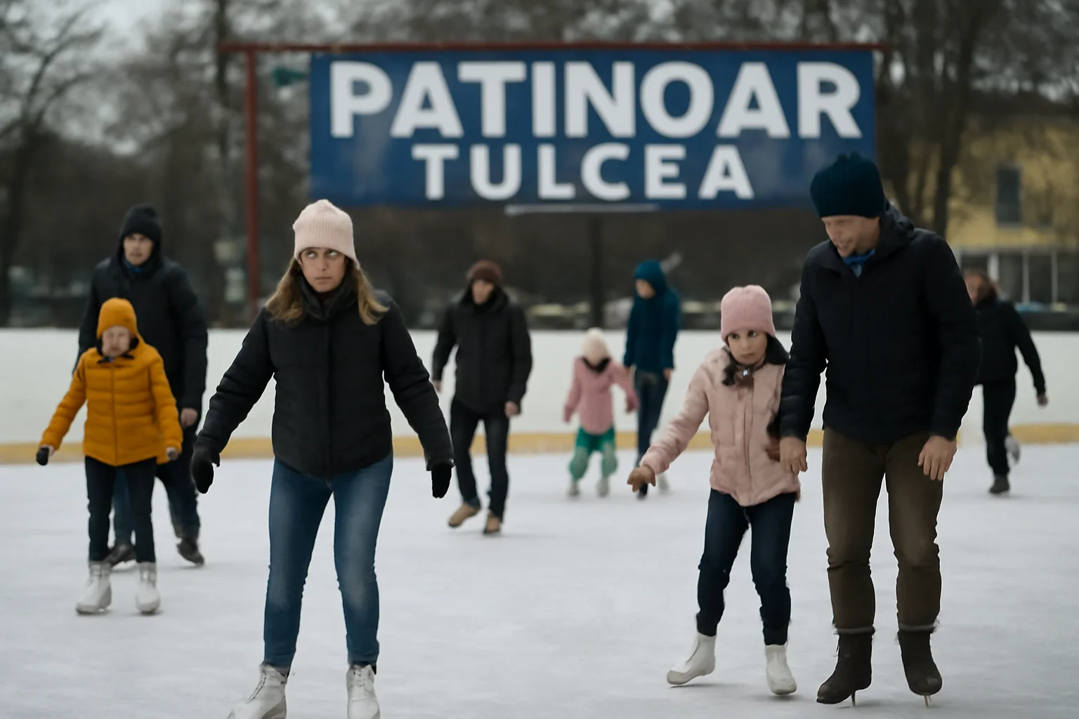 Program special de sărbători la patinoarul din Tulcea, anunțat pentru finalul lui 2025