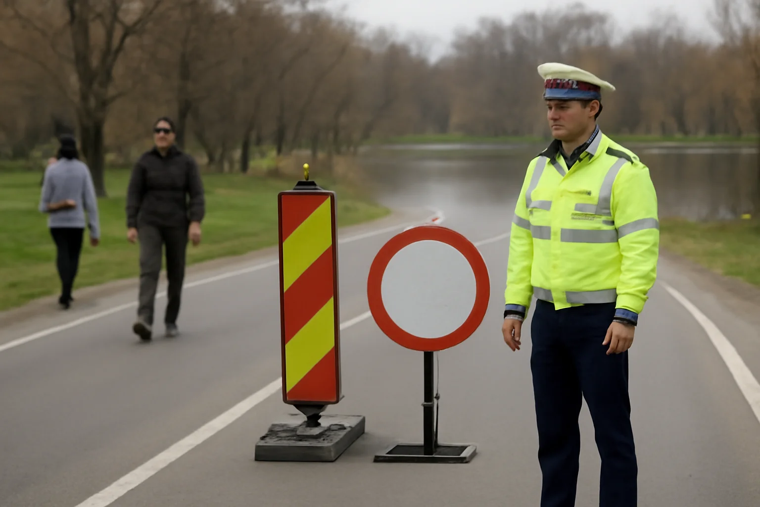 Restricții de circulație în zona Lacului Ciuperca pentru o săptămână
