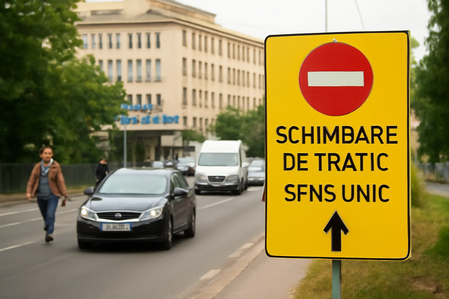 Sens unic nou în zona Spitalului Județean Tulcea: schimbare de trafic anunțată de primărie