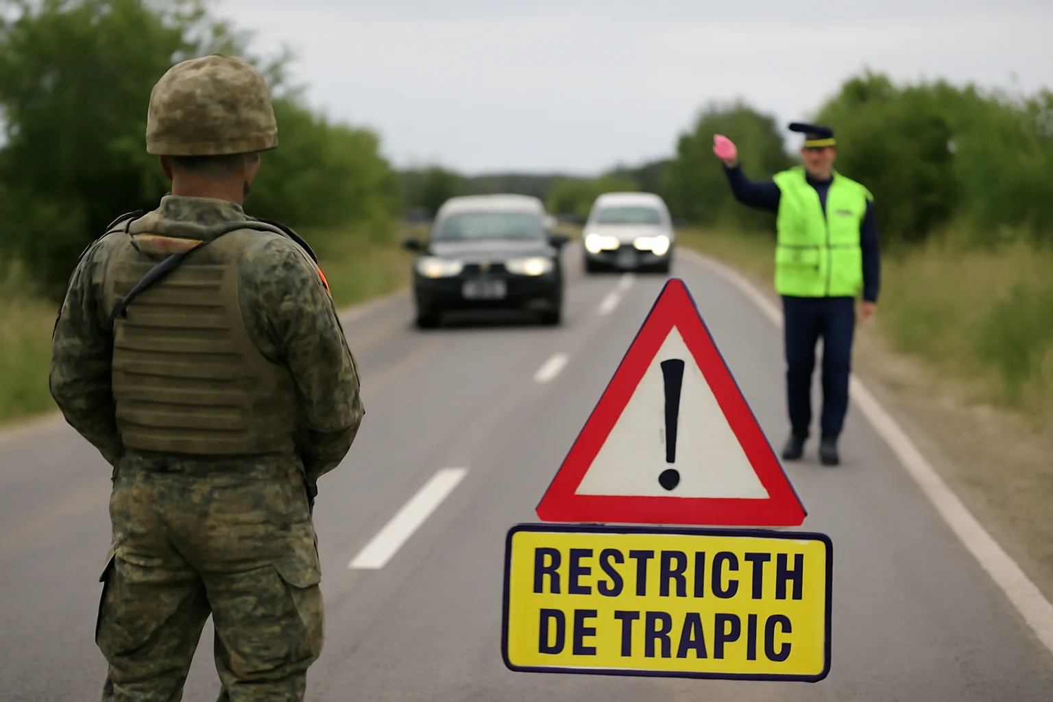 Trafic restricționat pe DJ 222 la Tulcea în perioada exercițiilor militare din poligonul Babadag