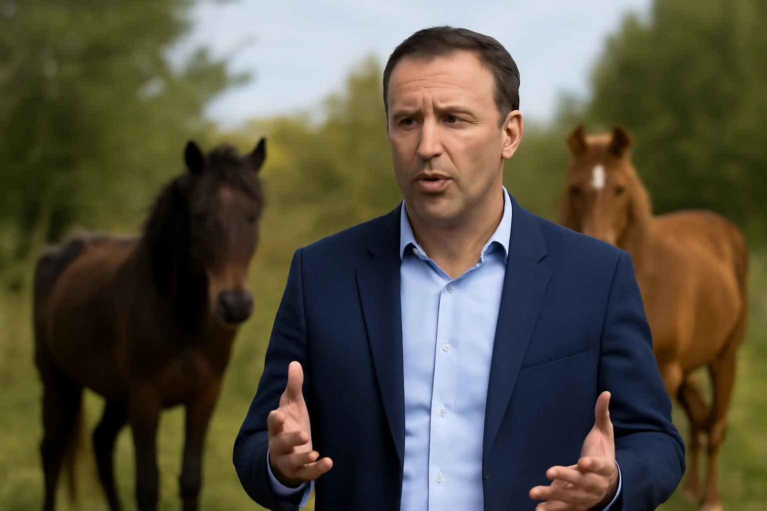 Tulcea: Guvernatorul ARBDD cere reglementarea clară a statutului cailor liberi din Delta Dunării