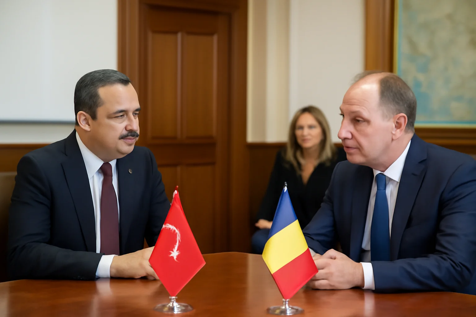 Vizită oficială la Tulcea: consulul general al Turciei discută cooperarea cu Consiliul Județean